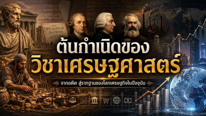 ต้นกำเนิดของวิชาเศรษฐศาสตร์